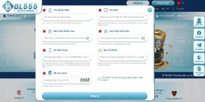 Hướng dẫn đăng ký tài khoản chơi game dễ dàng